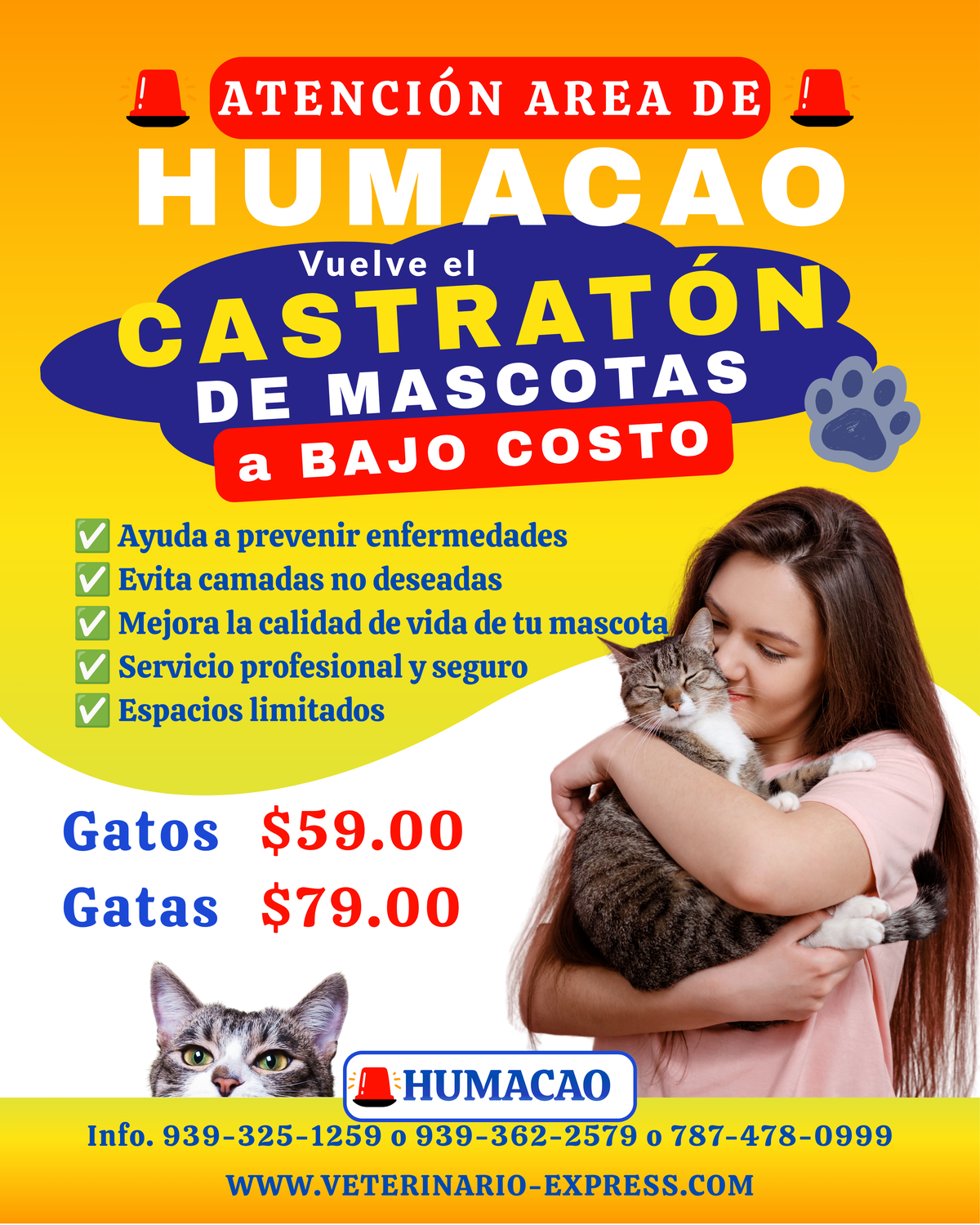 Castratón Humacao a Bajo Costo