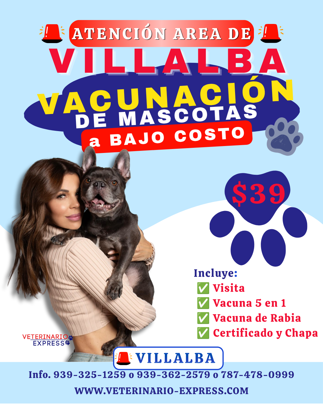 PAQUETE DE VACUNAS VILLALBA