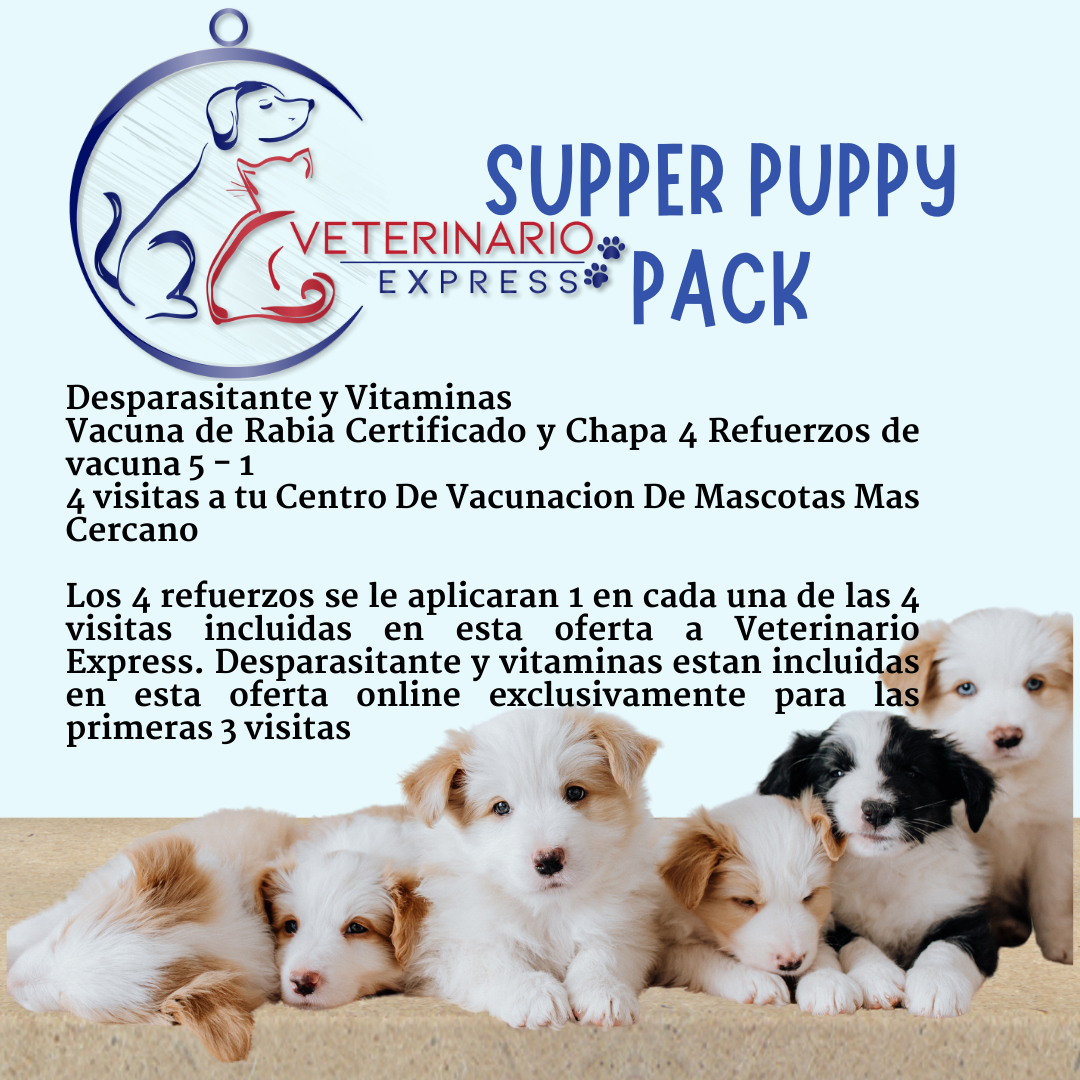 Super Puppy Pack Vacunas